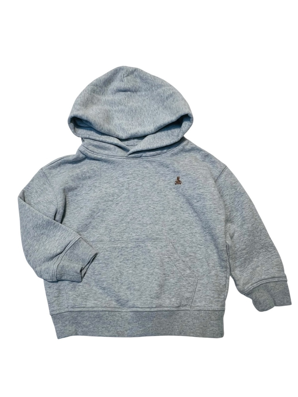 GAP Light Heather Gray Kids 3Y Hoodie Sweatshirt